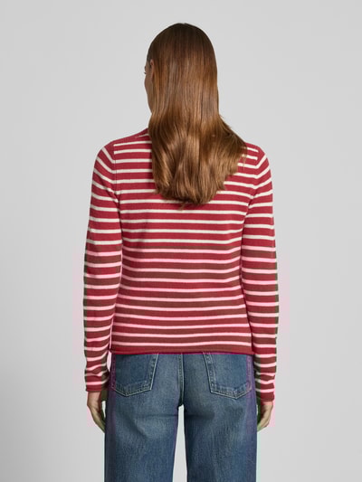 Tommy Hilfiger Slim Fit Strickpullover aus reiner Wolle Rot 5