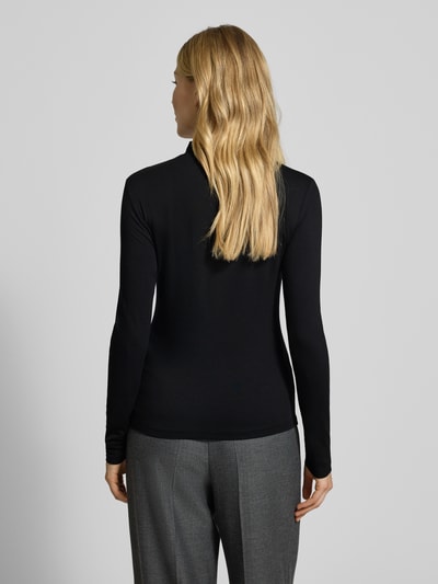 s.Oliver RED LABEL Bluzka z długim rękawem o kroju slim fit z mieszanki wiskozy  5