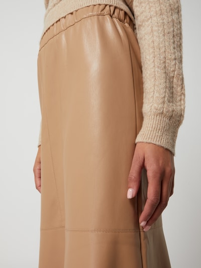 comma Midirok in leerlook   Beige - 3