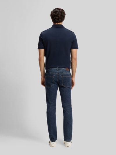 BOSS Orange Jeansy o kroju slim fit z Mieszanka bawełny Model 'DELAWARE BO' Niebieski 5
