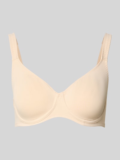 DORINA Biustonosz z zapięciem na haftkę Beżowy 1