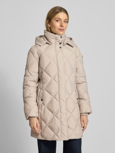 Fuchs Schmitt Kurtka pikowana z kapturem Piaskowy 4