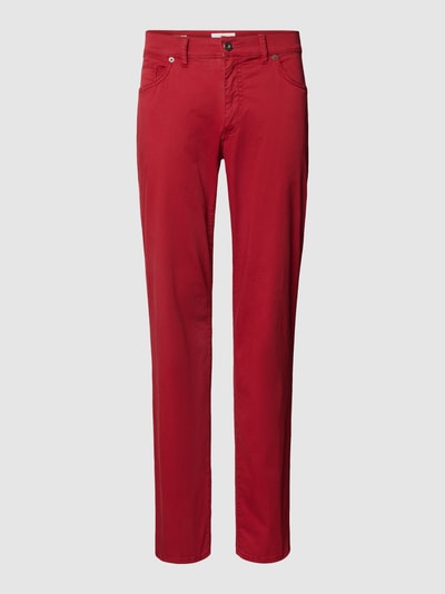 Brax Spodnie z 5 kieszeniami model ‘CADIZ’ Czerwony 2