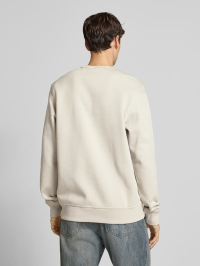CHAMPION Sweatshirt met labelstitching Beige - 5