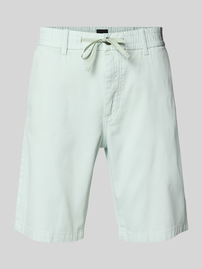 BOSS Orange Tapered Fit Bermudas mit elastischem Bund Modell 'Chino' Lind 2