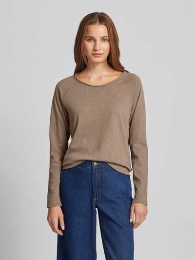 Smith and Soul Longsleeve mit Rundhalsausschnitt Taupe 4