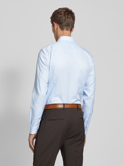 Jake*s Koszula biznesowa o kroju slim fit z kołnierzykiem typu cutaway Błękitny 5