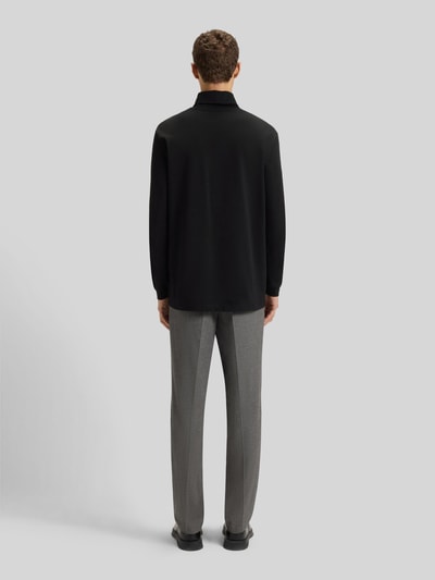 HUGO Golf o kroju regular fit z czystej bawełny model ‘DAPOROLLO’ Czarny 5