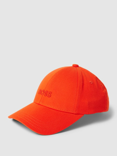 BOSS Basecap mit Label-Patch Modell 'Ari' Orange 1