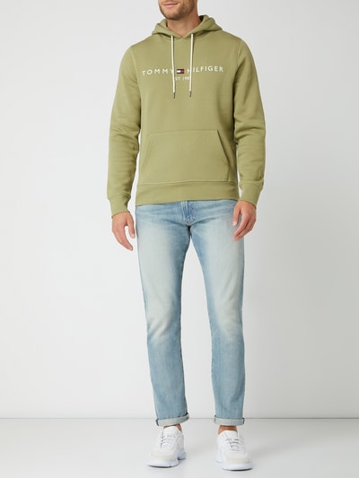 Tommy Hilfiger Hoodie mit Logo-Details  Oliv 1