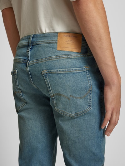 Jack & Jones Jeans mit 5-Pocket-Design Modell 'GLENN' Jeansblau 3