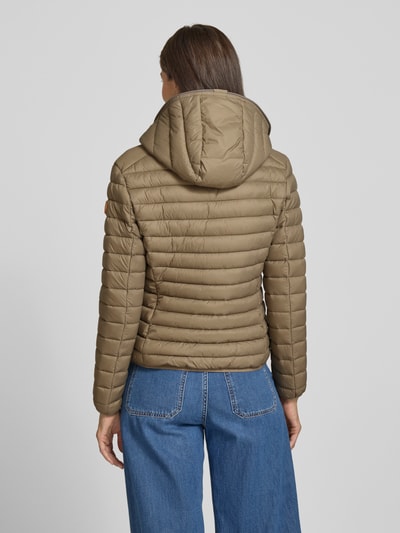 SAVE THE DUCK Steppjacke mit Zweiwege-Reißverschluss Modell 'DAISY' Mittelgrau 5