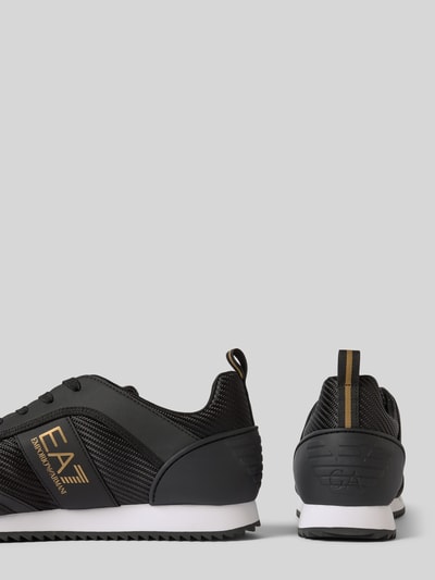EA7 Emporio Armani Sneakers met labeldetails Zwart - 2