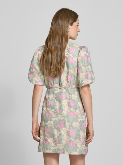 YAS Cocktailkleid in Wickel-Optik Modell 'PINJE' Mint 5