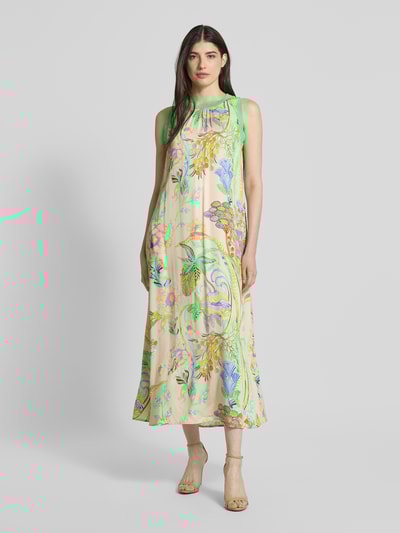 Emily Van den Bergh Maxikleid mit Rundhalsausschnitt Sand 4