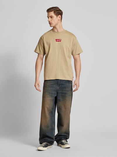 Levi's® T-shirt z naszywką z logo Beżowy 1