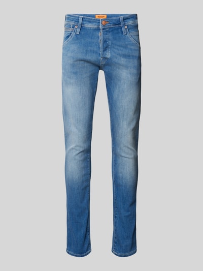 Jack & Jones Jeansy z 5 kieszeniami model ‘GLENN’ Jeansowy niebieski 2