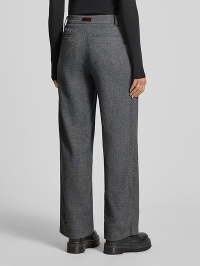 Pepe Jeans Regular Fit Weite Hosen mit Woll-Anteil Modell 'SIA' Mittelgrau 5