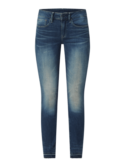 G-Star Raw Jeansy o kroju skinny fit z dodatkiem streczu model ‘3301’ Jeansowy niebieski 2