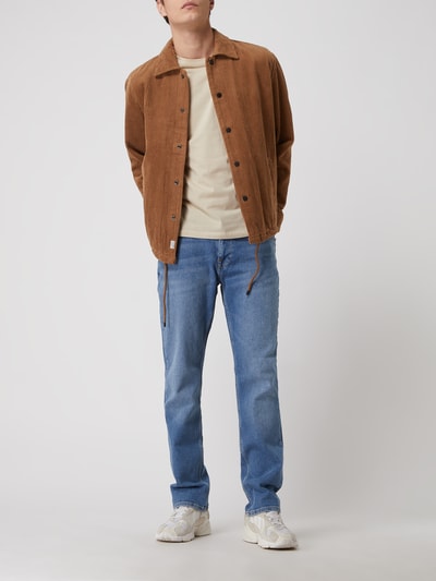 REVIEW Straight Fit Jeans mit Stretch-Anteil Blau 1