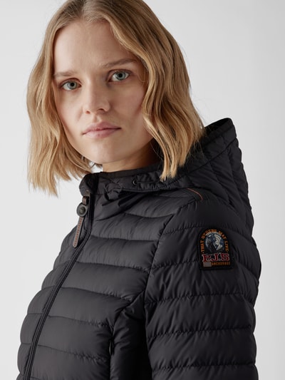 Parajumpers Daunenmantel in Stepp-Optik Schwarz 3