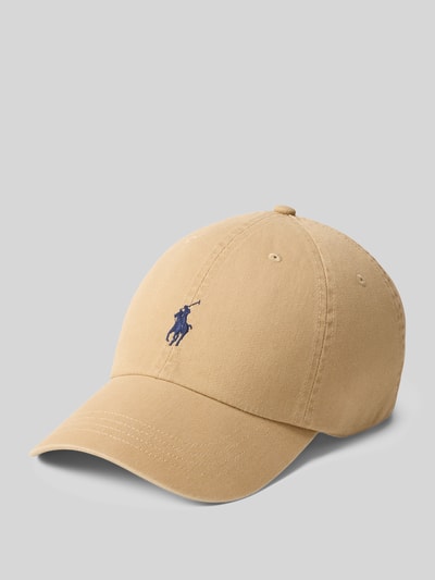 Polo Ralph Lauren Czapka z daszkiem z czystej bawełny Khaki 1