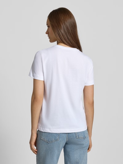 Calvin Klein Jeans T-shirt met labelprint in een set van 2 stuks Zwart - 5