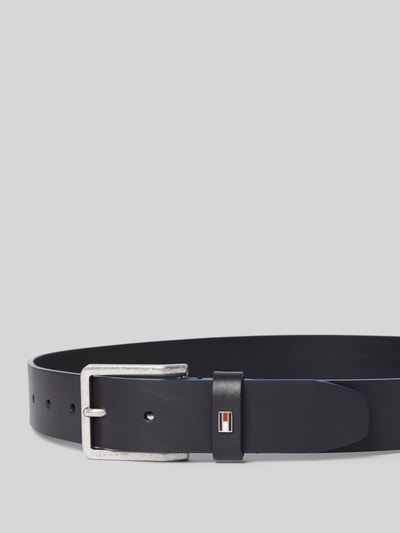 Tommy Hilfiger Riem van echt leer Donkerblauw - 2