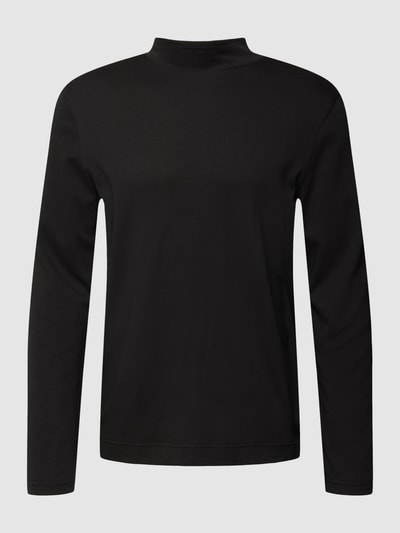 Christian Berg Men Longsleeve mit Stehkragen Black 2