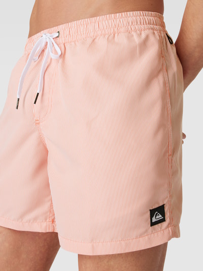 Quiksilver Badehose mit elastischem Bund Koralle 3