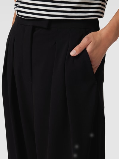 MaxMara Leisure Stoffhose mit Gesäßtaschen Modell 'QUIRINO' Black 3