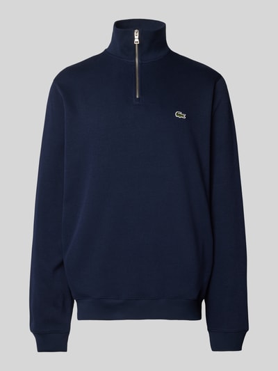 Lacoste Gebreide pullover met opstaande kraag Marineblauw - 2