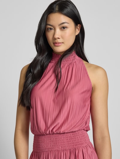 Samsøe Samsøe Maxikleid mit Stehkragen Modell 'UMA' Rose 3