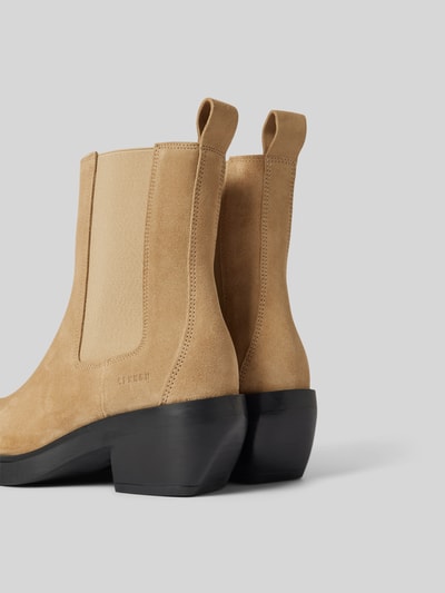 Copenhagen Chelsea Boots mit elastischem Einsatz Sand 3