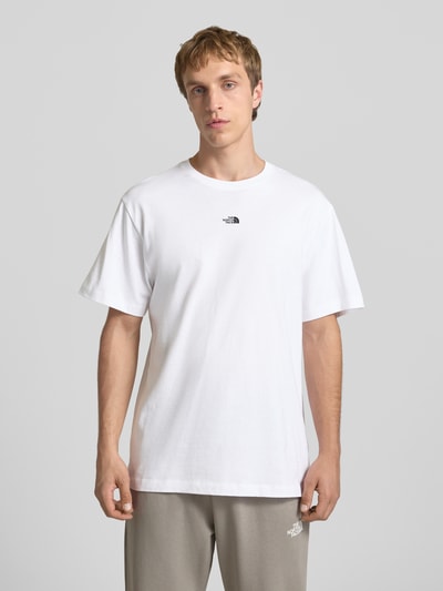 The North Face T-Shirt mit Logo-Stitching Weiss 4
