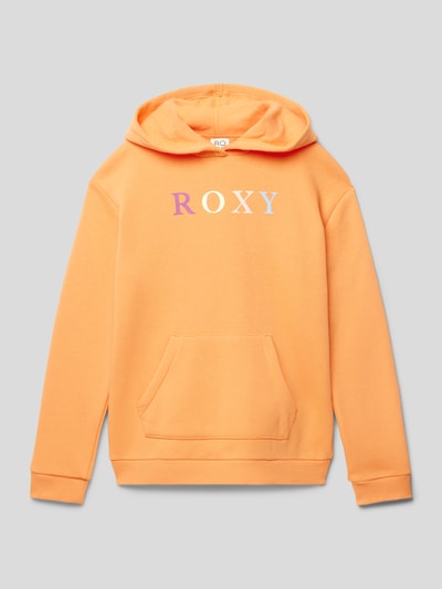 Roxy Hoodie mit Logo-Print Modell 'WILDEST DREAMS' Orange 1