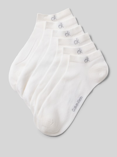 CK Calvin Klein Socken aus Baumwoll-Mix im 6er-Pack Weiss 1