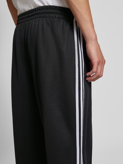 adidas Originals Baggy fit sweatpants met labelstitching Zwart - 3