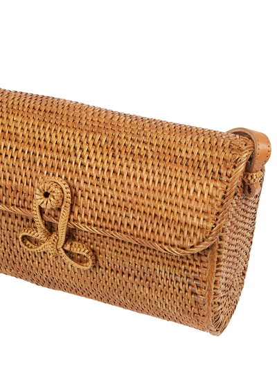 BALI BALI Crossbody Bag aus Rattan Camel 2