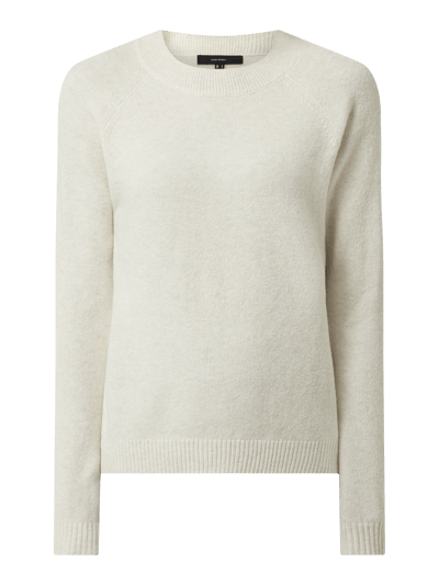 Vero Moda Pullover mit Stretch-Anteil Modell 'Doffy' Offwhite 2