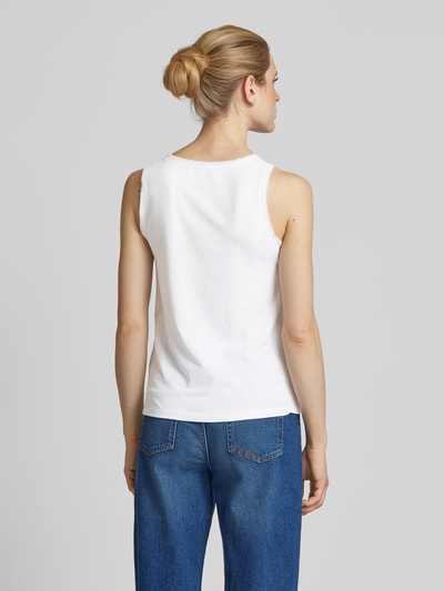 (The Mercer) N.Y. Tanktop mit U-Ausschnitt Weiss 5