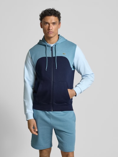 Lacoste Sweatjacke mit Kapuze Blau 4