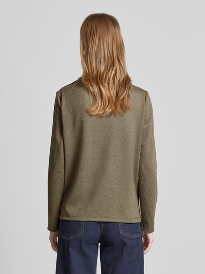 Tom Tailor Regular Fit Sweatshirt mit Viskose-Anteil Beige 5