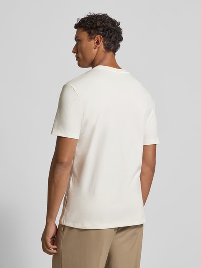 Casual Friday T-shirt van puur katoen, model 'NILO' Wit - 5