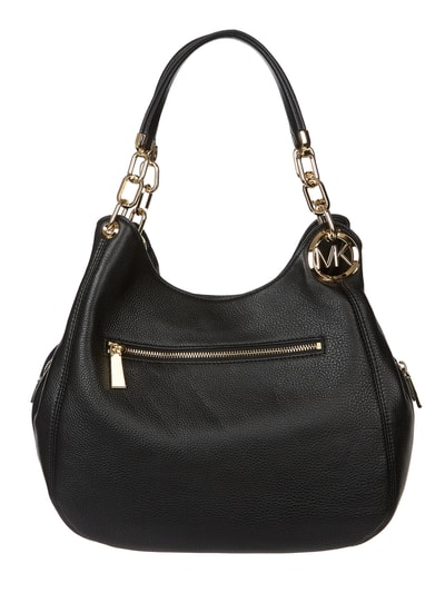 MICHAEL Michael Kors Hobo Bag aus Leder mit Kettendetails  Black 4