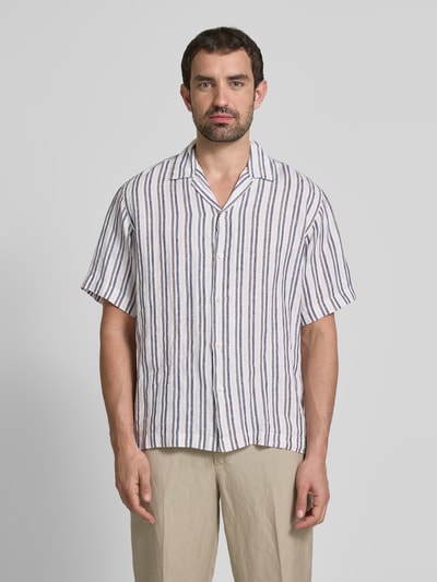 SELECTED HOMME Regular Fit Freizeithemd aus reinem Leinen Modell 'KYLIAN' Offwhite 4