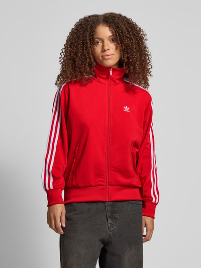 adidas Originals Trainingsjacke mit Logo-Stitching Modell 'FIREBIRD' Dunkelrot 4