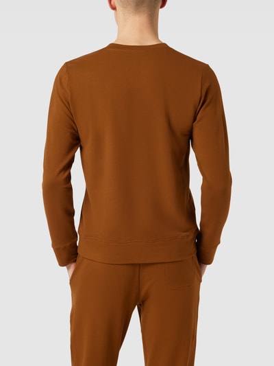 Mey Sweatshirt met ronde hals, model 'ENJOY' Camel - 5