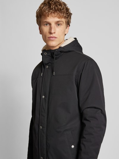 Only & Sons Jack met capuchon, model 'ALEXANDER' Zwart - 3