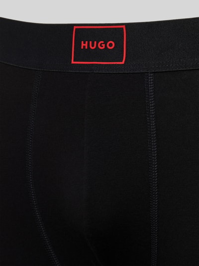 HUGO Lange onderbroek van een katoenmix, model 'LONG JOHN' Zwart - 2